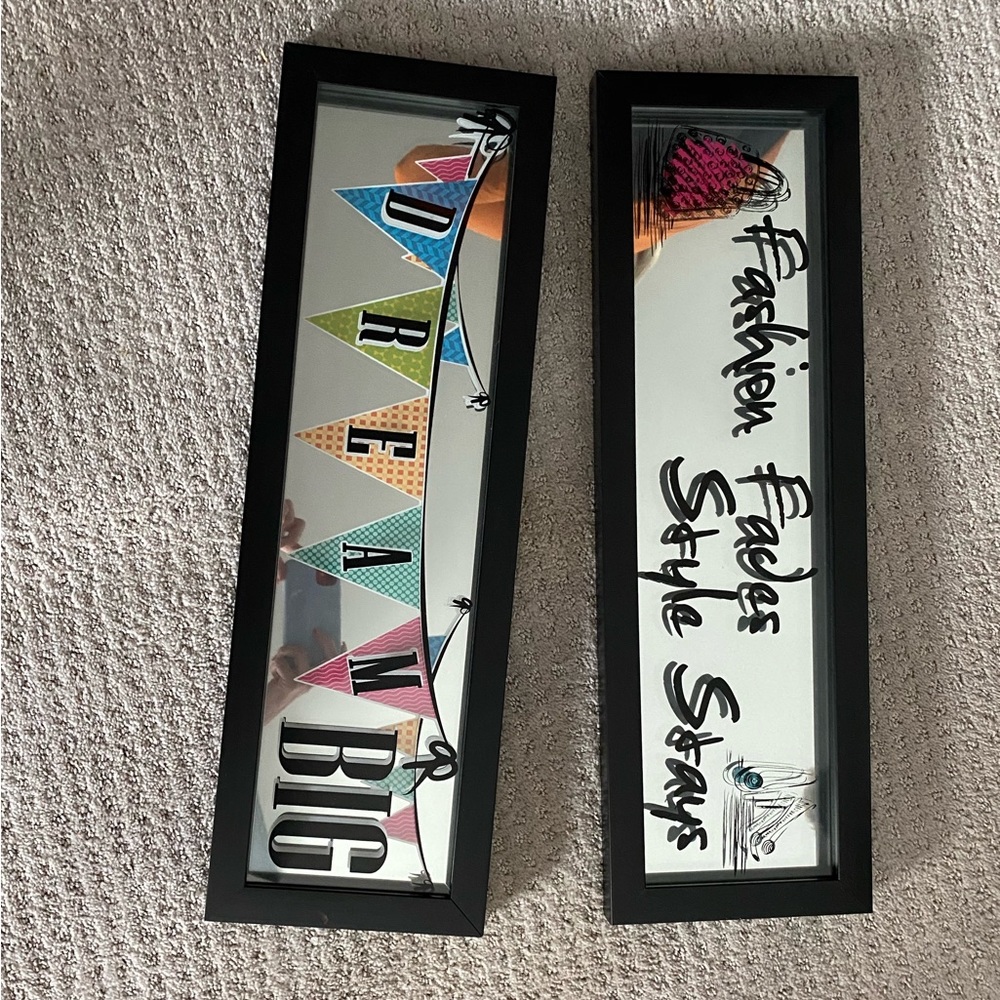 Mirrored artwork